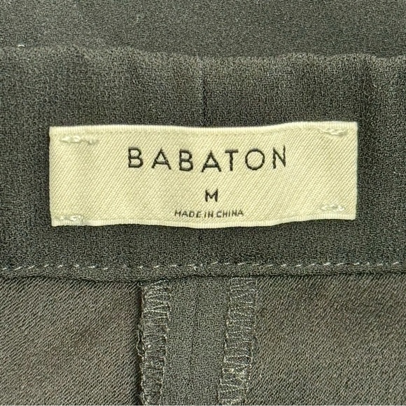 Aritzia Babaton Black Dexter Trouser Pant Size M - Picture 9 of 9